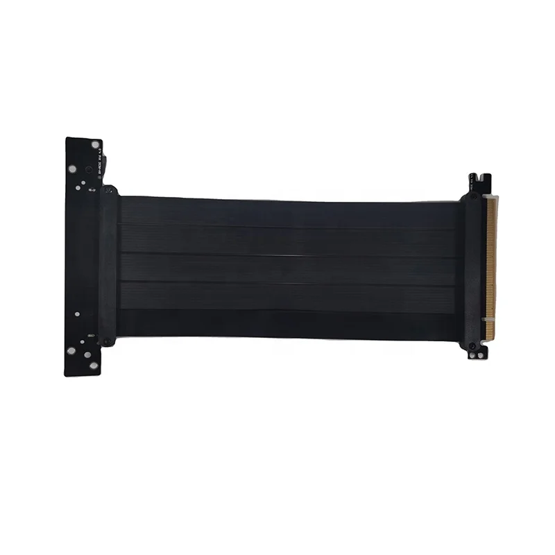 

PCI-E3.0 X16 Riser Cable Extension Card Adapter Riser Card 90 Degree Vertical Mount 100mm/200mm/300mm