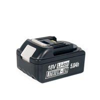 For Makita 18V 5.0Ah 5000mAh 18650 Lithium-ion Battery Replacement Battery， For Makita BL1830 BL1860 BL1890 LXT400 Power Tools