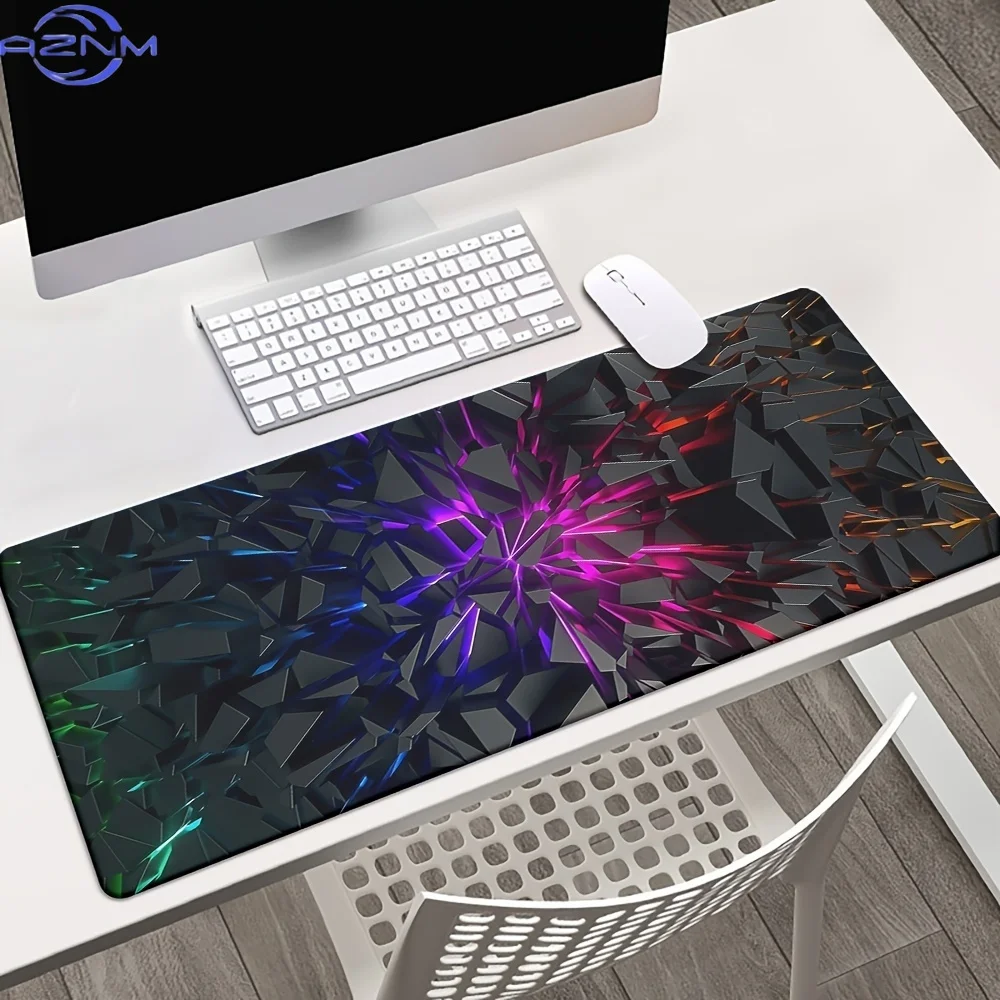 Easy-care mousepad. Liquid resistant, vivid pattern, works for all desktop scenes