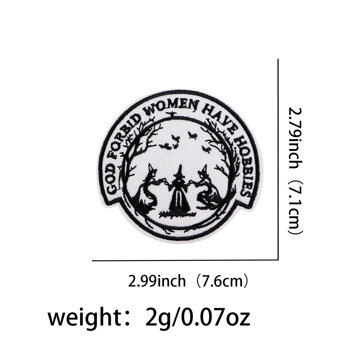 Ne arrêtez pas MEOW Citations drôles patchs brodés pour vêtements bricolage Badge dessin animé patchs adhésifs vêtements autocollants Appliques