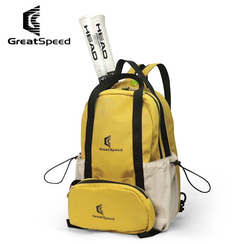 2023 Greatspeed Badminton Bag Tennis Backpack for 2 Rackets Backpack Racquet Sports Bags racket beach tennis bag backpack