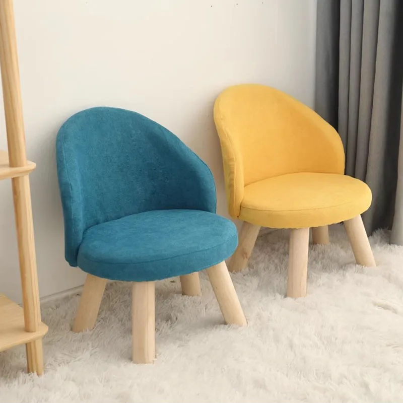 Designer Chair Design Child Room Furniture Children Safety Seats Kindergarten Chairs Girl Small Wooden Chaise Enfants Camping LT