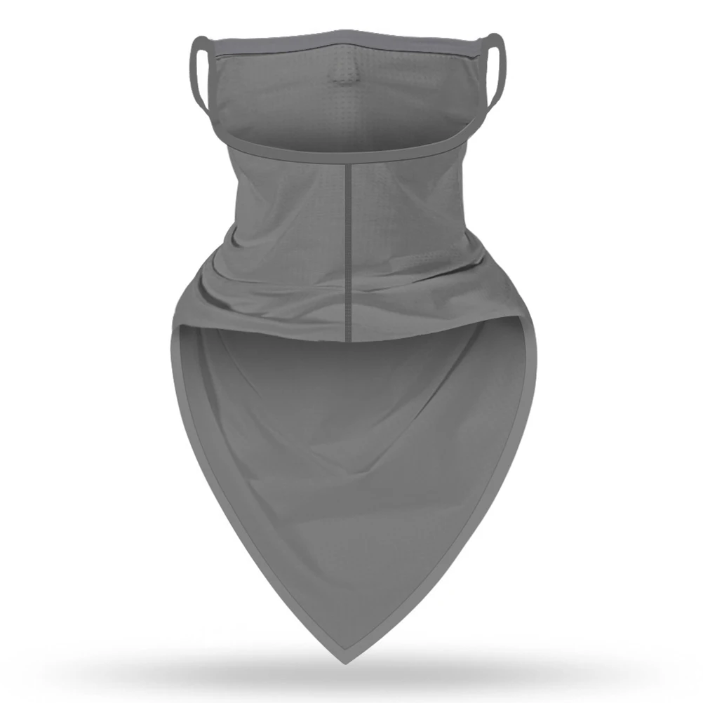 

1Pcs Sunscreen Mask for Outdoor Face Protection Lightweight Uv Shield Face Cover for Cycling Travel Beach Walking Men Women Grey