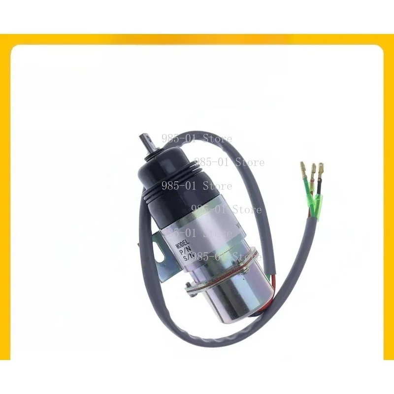High Quality 1819100520 5819100260 Fuel Shutoff Solenoid MV2-17A 24V for 4JG1 4JG2 6BG1 6BB1