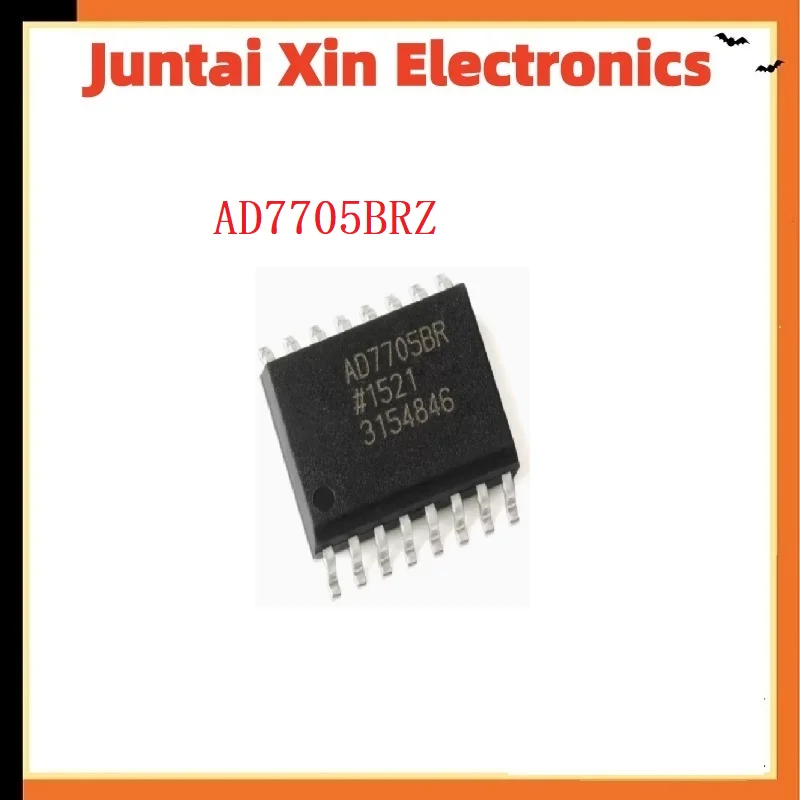10PCS/LOT SOP16 3 V/5 V, 1 mW, 2-/3-Channel, 16-Bit, Sigma-Delta ADCs AD7705BRZ AD7705BR AD7705B AD7705