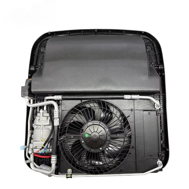All-Voltage 12V 24V DC Parking Air Conditioner Heater Combo for Heavy Duty Trucks