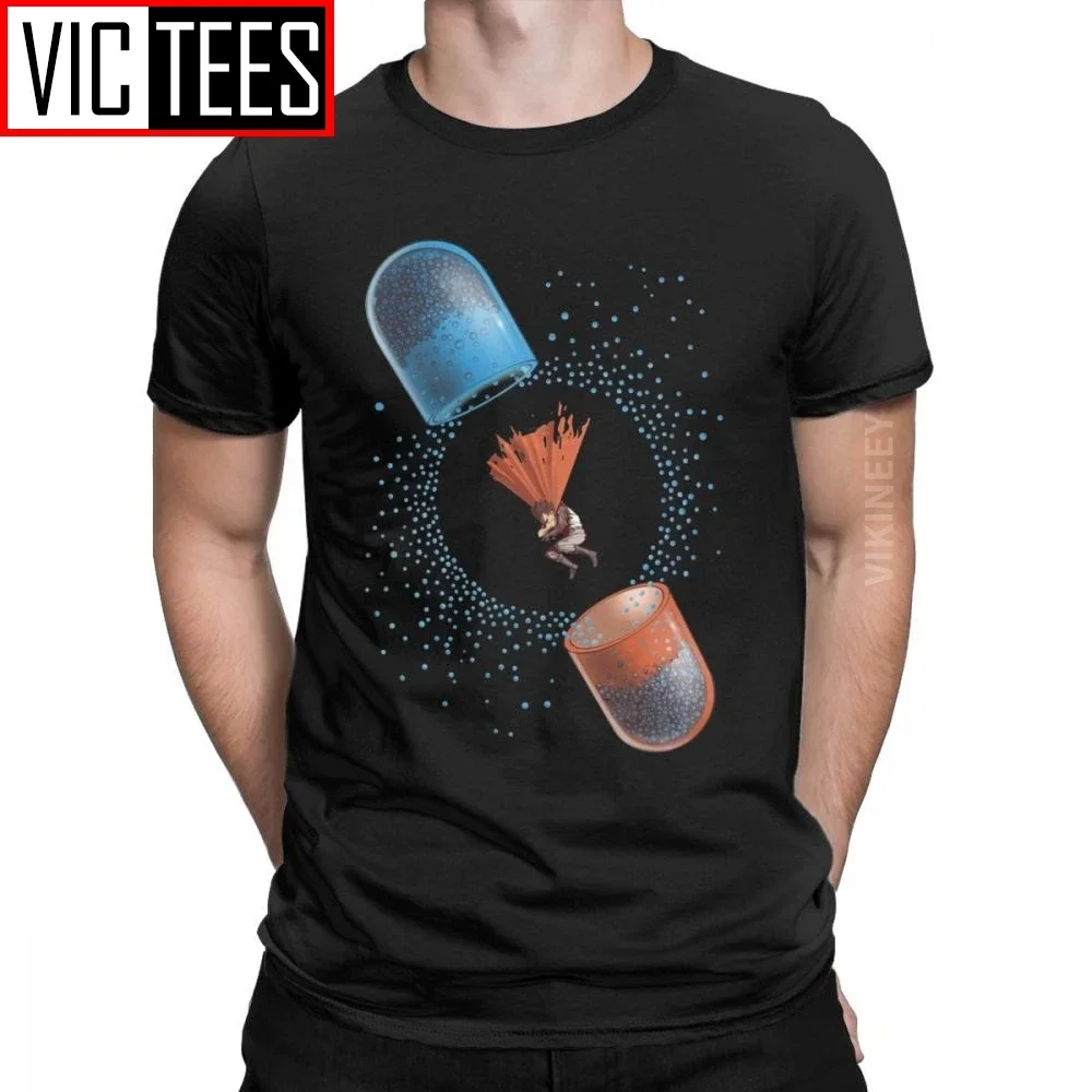 Men's T-Shirt Powerfull Pills Akira Vintage Cotton Manga Anime Neo Tokyo T Shirt 2020 O Neck Wholesale