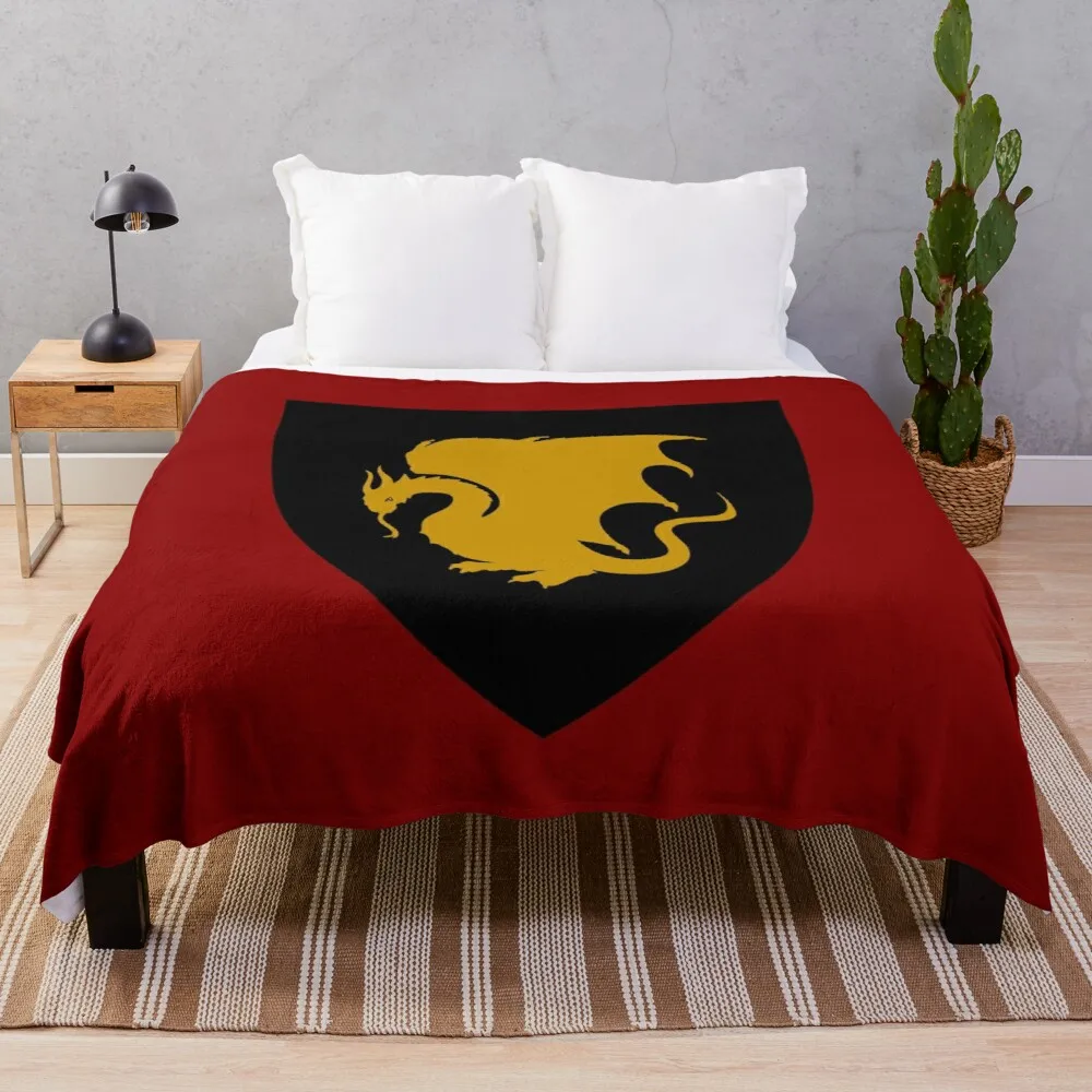 Pendragon Shield Throw Blanket Blanket for sofa stuffed blankets double blanket for summer giant sofa blanket