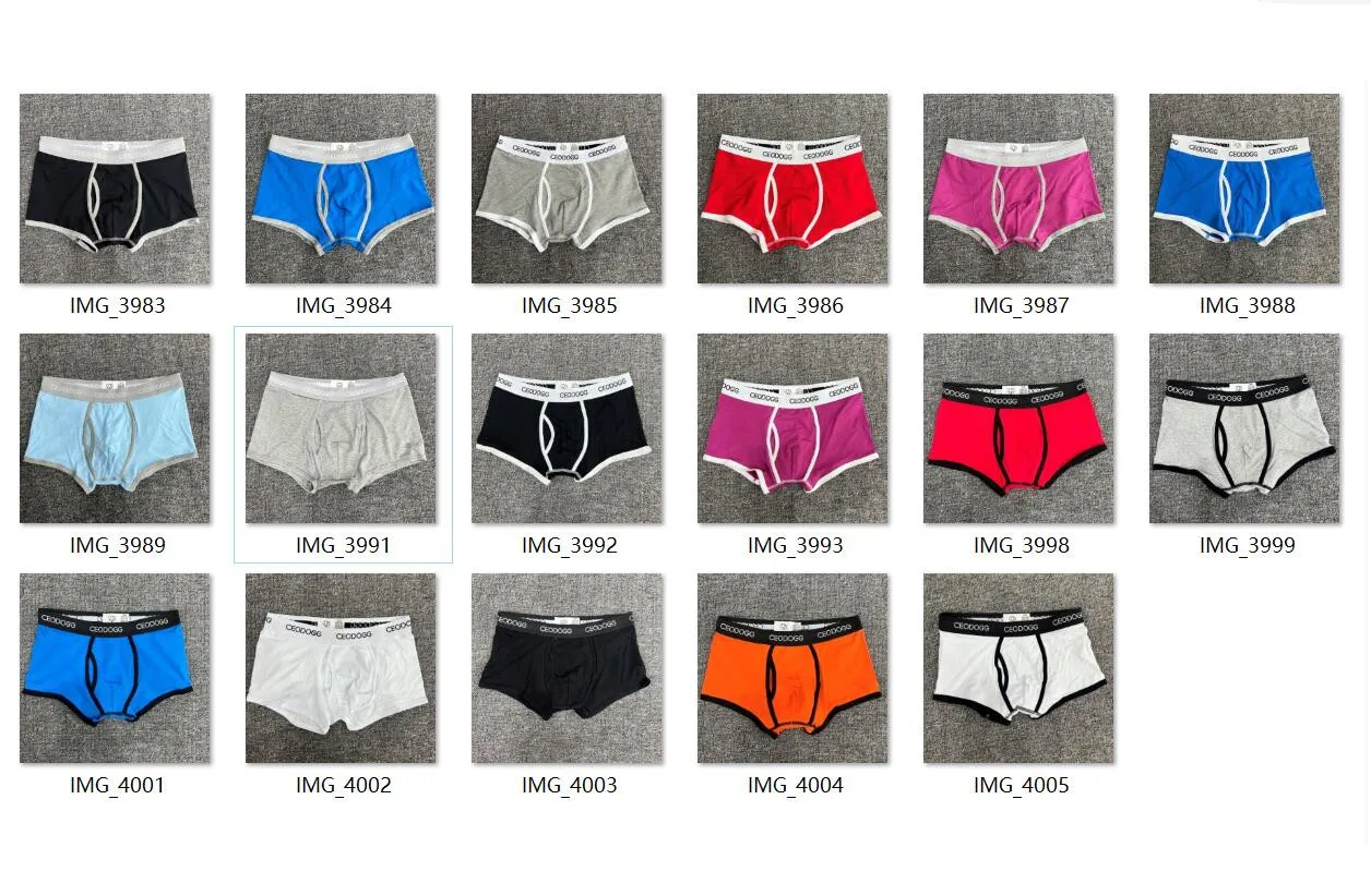 5 pcs/lot Hot Sale CEODOGG 365 Men Male Underwear Men\'s Boxer Underwear Trunks  Cotton Boxer Shorts Underwear Sexy Lingerie men