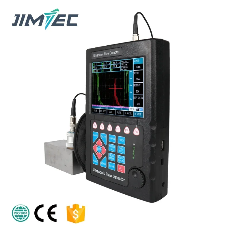 JIMTEC JITAI9101 Detector de fallas de matriz de fase digital portátil ultrasónico en stock Detector de fallas NDT