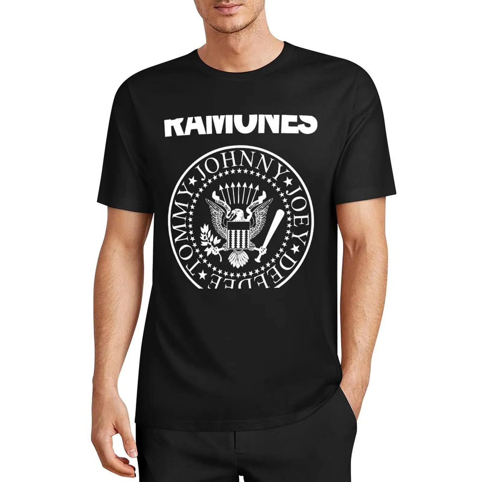 

Футболка Ramone Merch Essential с принтом животных для мальчиков, футболка на заказ, футболка оверсайз с графическим принтом, мужские футболки чемпиона