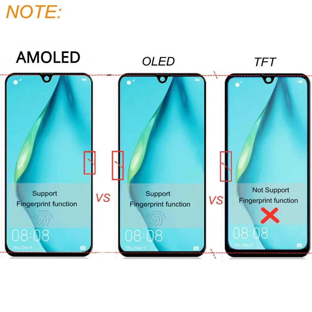 6.4\'\' AMOLED For OPPO Reno 3 CPH2043 LCD Display Screen Touch Digitizer Assembly For OPPO Reno3 4G LCD