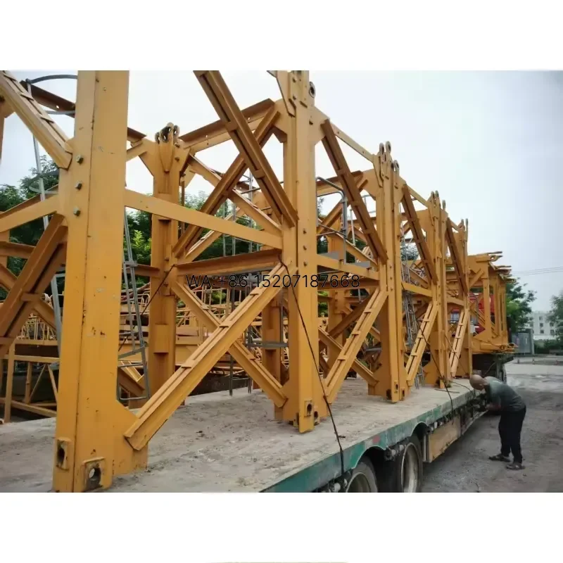 Wmwmnu New Full Range Tower Crane Accessories Including Mast Lock Pin for 12 Ton Capacity 60m Max Lifting Height