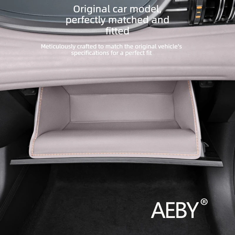 

For BYD ATTO 3 Smart Driving Edition 2022-2025 Glove Box Organizer Tray,Soft Liner for Glove Box,Waterproof & Dustproof Pad