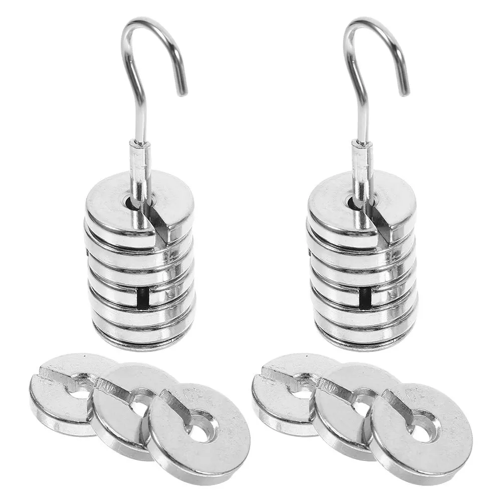 

2 set 2 Sets 10G Lab Slotted Weight Set Chromium Plated Iron For Laboratory Equipment Calibration Scientific Experiment Use