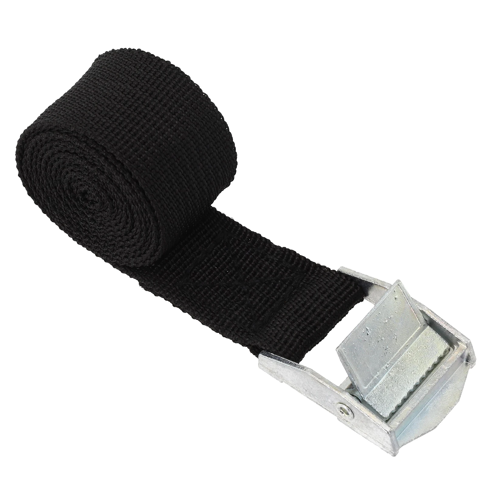 1pc 2.5CMx1M Lashing Strap Heavy Objects Tighten Straps 250 LBS Working Load For Fixing And Binding Goods During Transport