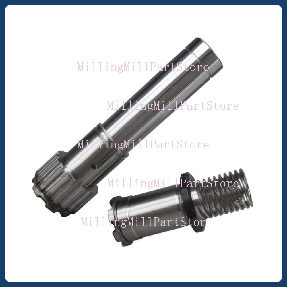 Stepless Variable Speed Clutch R8 NT30 NT40 CVT Segmentless Mill Head Combined Teeth Spline Bushing Pulley Shaft Milling Machine