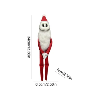 Elf doll with long leg, elf, shelf, fada, funny monster, handcrafted toy, Christmas gifts, room decorations, new, 34cm 8 Main Fairy Sales for Decoration - №3