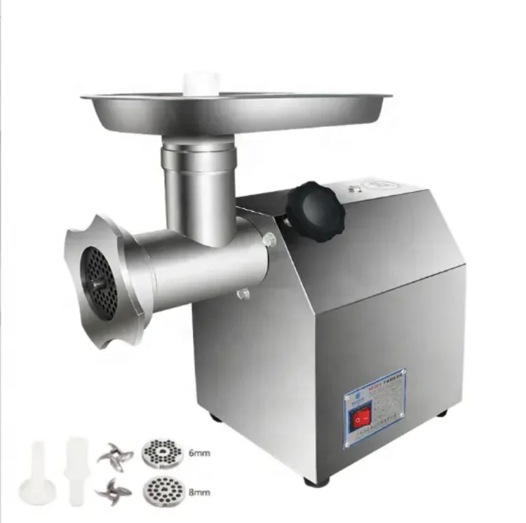 2 Original European Power Supply Electric Fish Meat Grinder And Sausage Filler Cutting Machine And Mince Grinder
