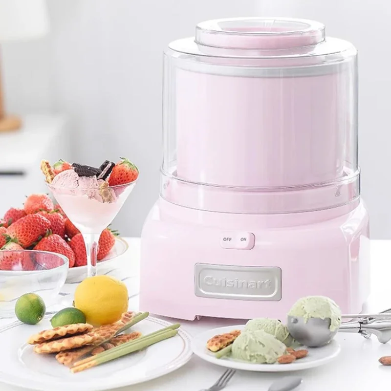 Máquina de helados casera, pequeña, totalmente automática, para el hogar