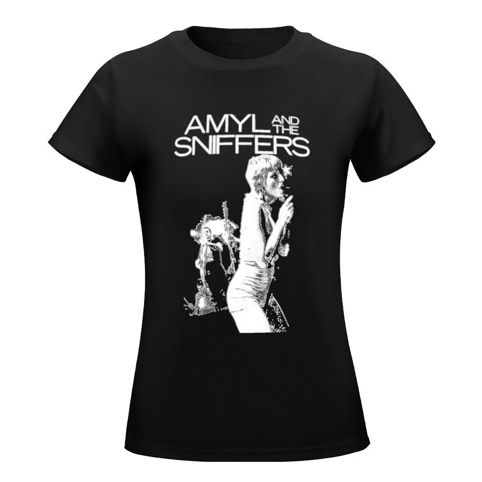 AMYL AND THE SNIFFERS T-Shirt tees Aesthetic clothing funny tight shirts for Women