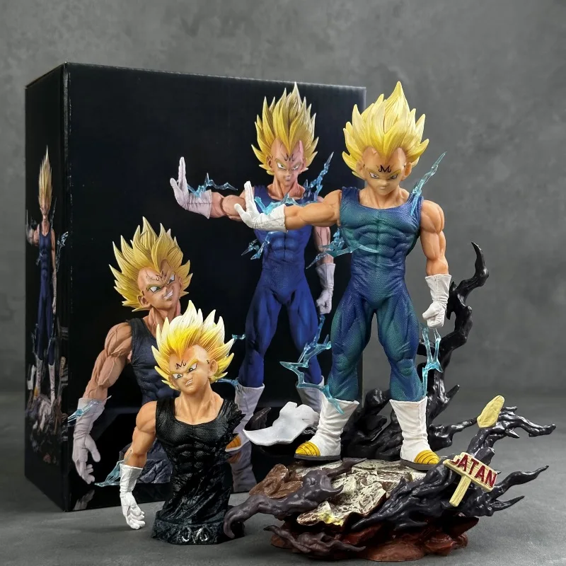 

Majin Vegeta Dragon Ball Z Figuras DBZ Super Saiyan Action Figure Toys 20cm Collection Model Ornament Anime Peripheral Kids Gift