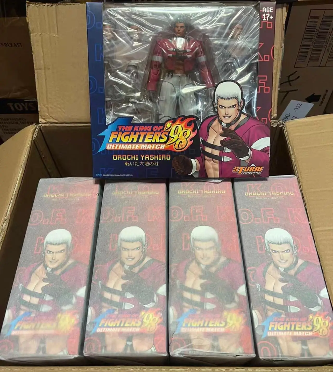 Special Offer 24-Hour Shipping Storm Collectibles THE KING OF FIGHTERS 98 ULTIMATE MATCH Nanakase Yashiro 19cm Action Figure