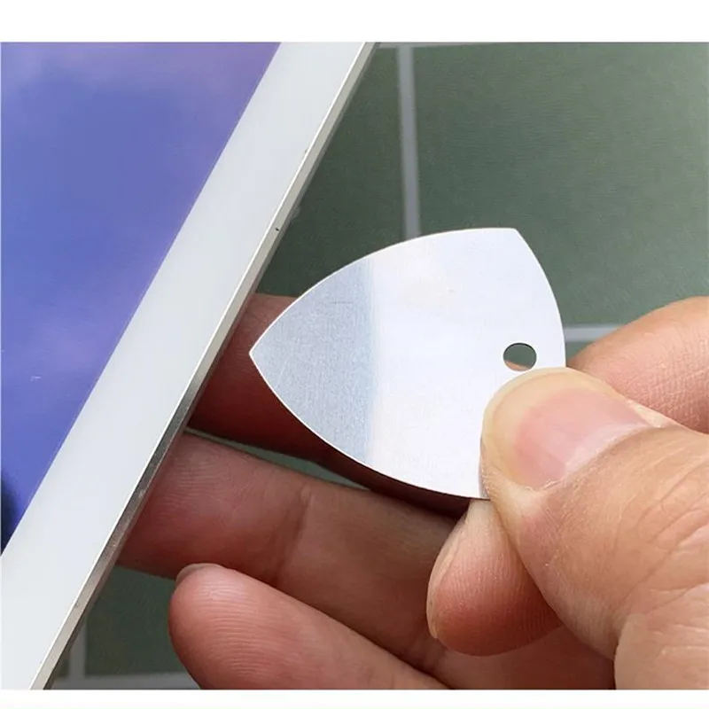 50 piezas de palanca de apertura de acero inoxidable para reparación de pantalla LCD de teléfonos móviles, para iPhone, Huawei, Xiaomi 6
