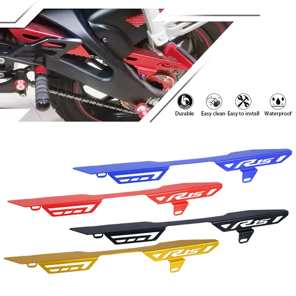 Nieuw Voor Yamaha Yzf R15 Yzfr15 V3 Ketting Slider Geleider Guard Tandwiel Cover Protector Motorfietsen 2017 2018 2019 2020 Accessoires