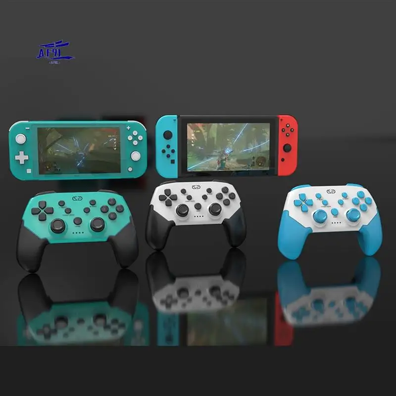 

AF91-For Switch Pro With Programmable Back Keys Compatible Lite OLED Steam Convenient Bluetooth Wireless Gamepad