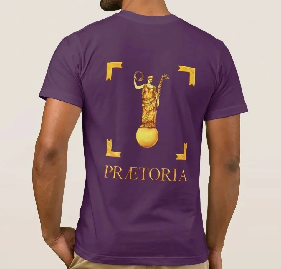 Roman Legionary Vexillum Victory Goddess T Shirt. Short Sleeve 100% Cotton Casual T-shirts Loose Top Size S-3XL
