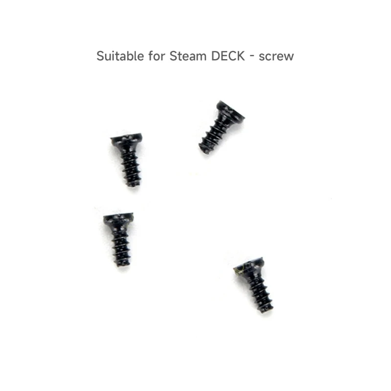 67 개/대 게임 콘솔 나사 키트 금속 나사 교체 스팀 데크 게임 기계 수리 액세서리 용 풀 세트 나사