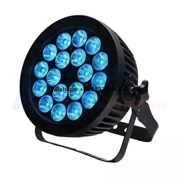 

Outdoor Waterproof 18*10W RGBW Slim LED Par Can Light IP65 Stage Lights