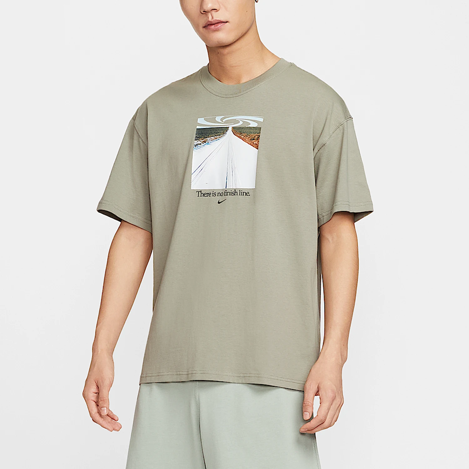 

Мужской повседневный спортивный пуловер Nike Authentic Sportswear с коротким рукавом HQ9269-320