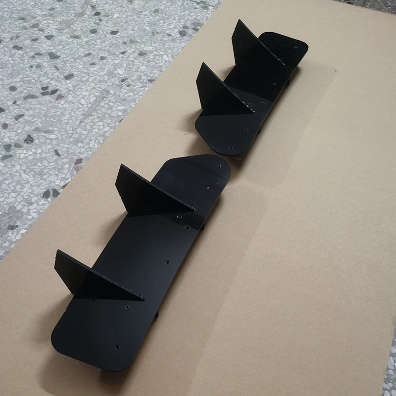 

Для Toyota CHR C-hr 2017-2020, задний диффузор, бампер, губы, спойлер, сплиттер, комплект кузова, аксессуары