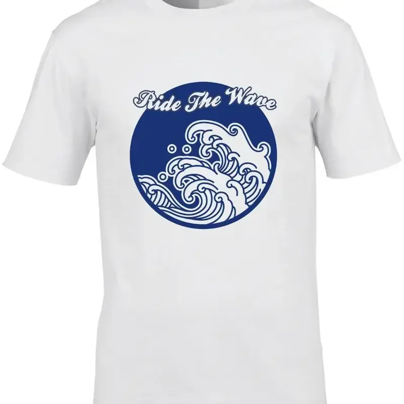 Surfing T Shirt Surf Beach Repeat Idea Sea Water Sport Summer Ride The Wave