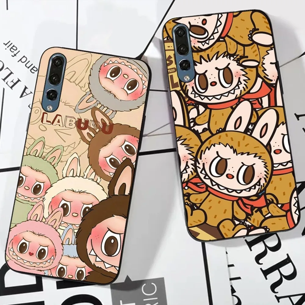 

Cute Cartoon Labubu Phone Case For Huawei P 8 9 10 20 30 40 50 Pro Lite Psmart Honor 10 Lite 70 Mate 20lite