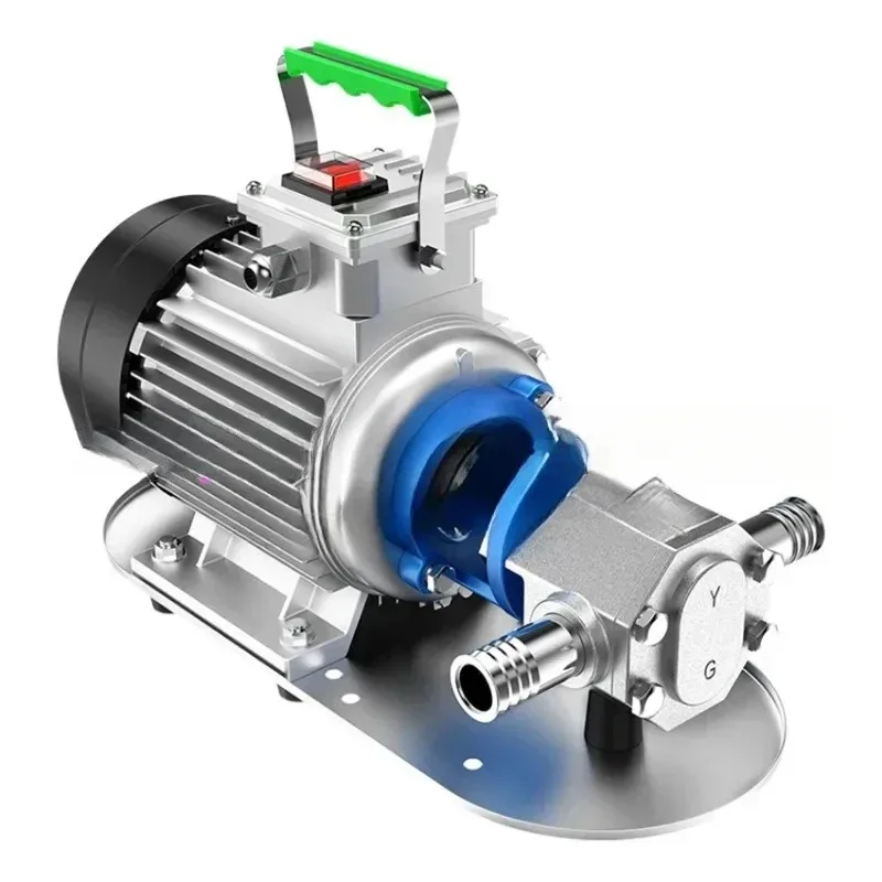 JG-30 Self Suction Gear Food Grade Stainless Steel Hydraulic Oil Pump 380W 220V/380V 30L/Min 30M