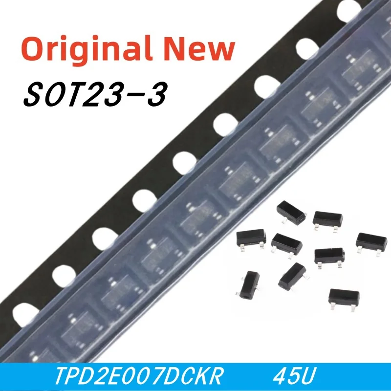 100pcs 100% New TPD2E007DCKR TPD2E007 45U sot23-3 Chipset