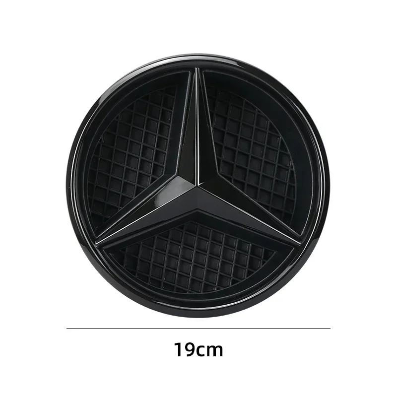 Black border and silver border decoration Car Front Grilled Star Emblem Logo For Mercedes Benz W204 2006-2012 B/V class 2005-10