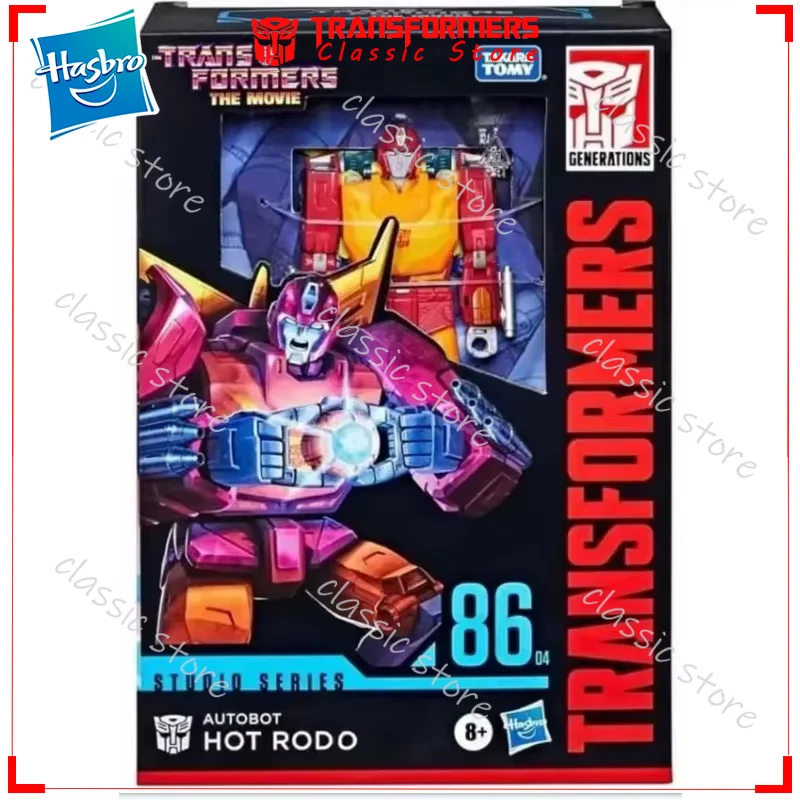 Na Stanie Klasyczne Transformers Zabawki Studio Series Voyage Class SS-86-04 Hot Rod Cybertron Autoboty Figurki Kolekcjonerskie