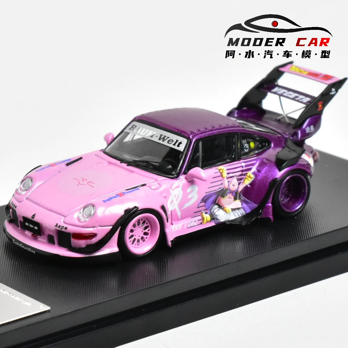 odlewanego ciśnieniowo modelu samochodu SW 1:64 RWB 993