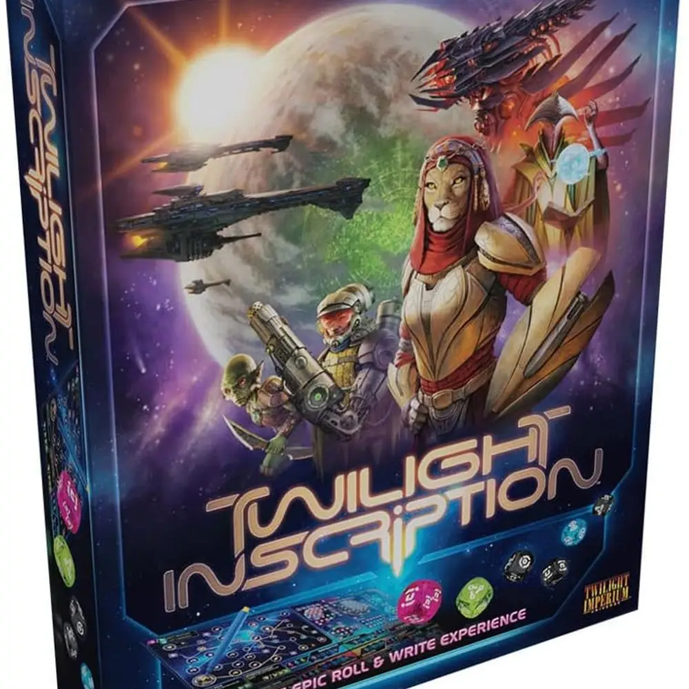 

Twilight Inscription: Galactic Roll-and-Write Strategy Game for Teens & Adults, Ages 14+, 1-8 Players, 90-120 Min