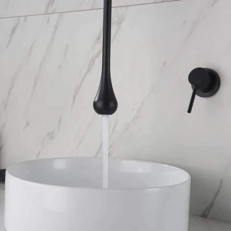 Wall/Deck Mount Brass Basin Faucet Bathtub Faucet Tap Bathroom Sink Faucet Ceiling Installation Size Can Be Customized Mixer