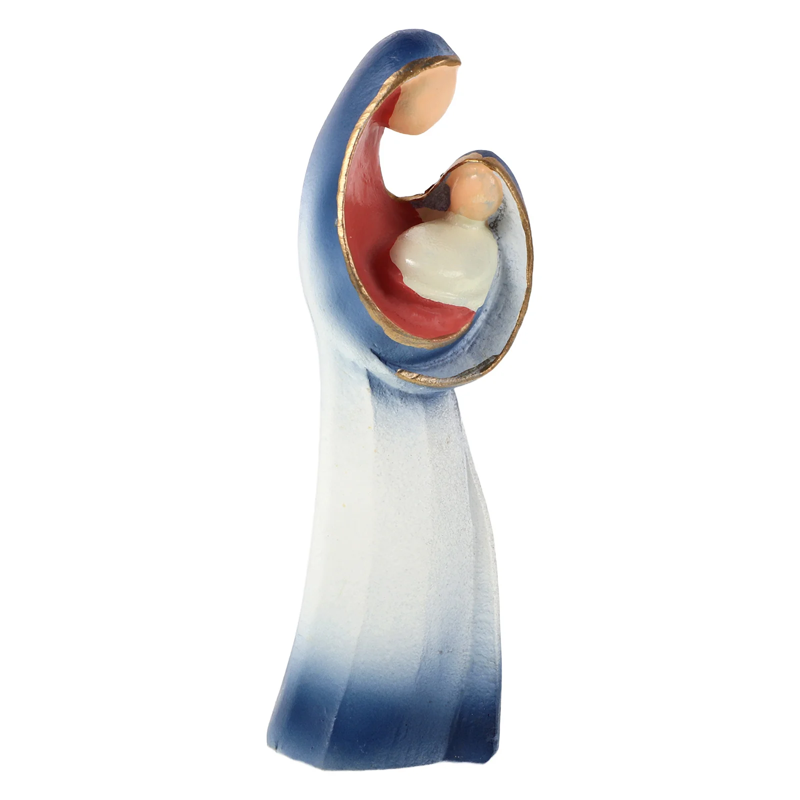 

Creative Jesus Nativity Scene Sculpture Decor Religious Ornament Sturdy Resin Ideal Size Living Study Office Desk