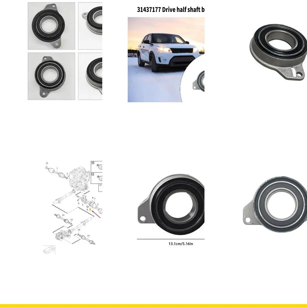 

Подшипник полувала привода смазки автомобилей SZCH для XC70 V40 31437177