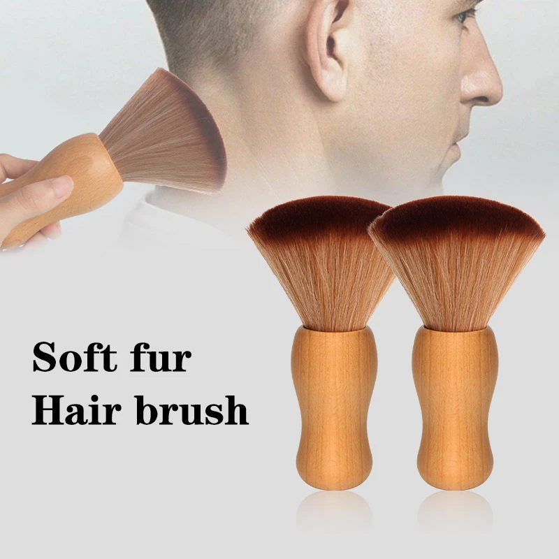 Neck Duster Brush Broken Hair Sweep Brush Face Cleaning Hairbrush Barber Hairdressing Brush Hair Cutting Tools For Salon Or Home