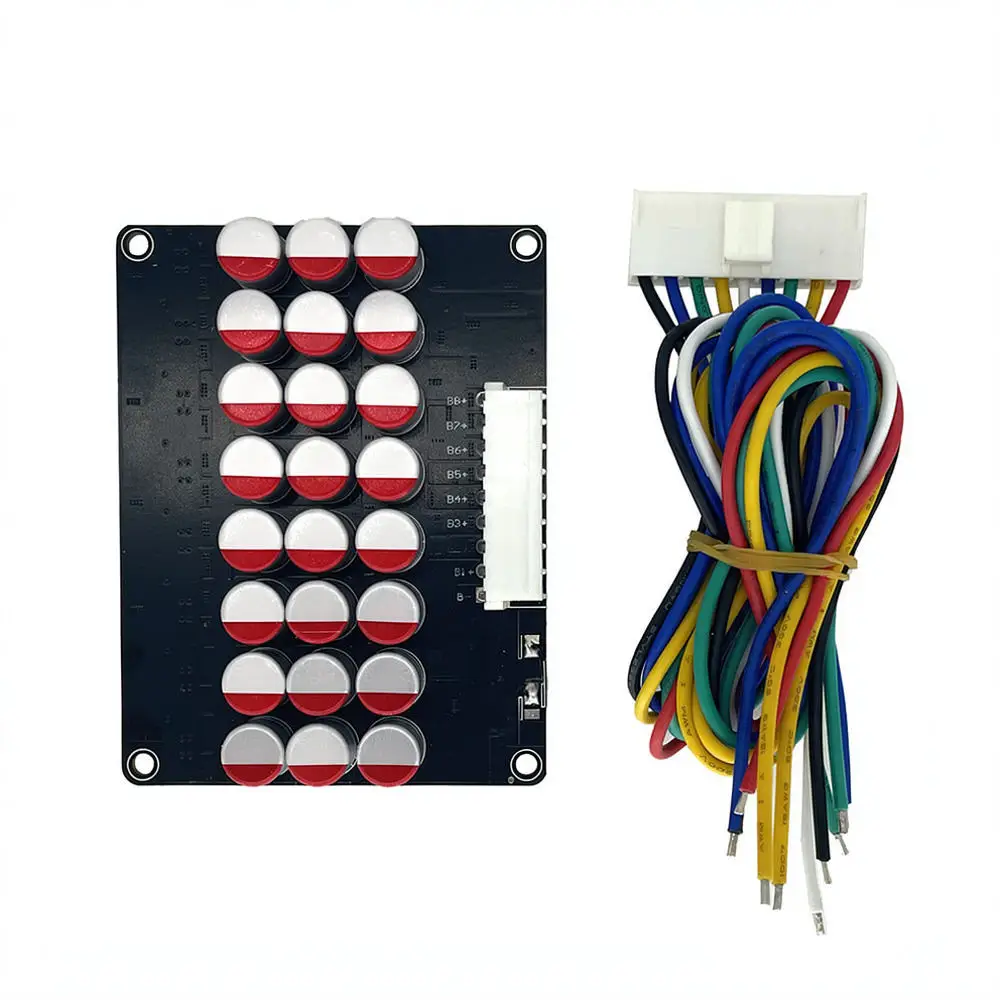 Smart Active Battery Balancer For 4S 8S 16S BMS Equalizer Module For 12V 48V Solar Power Storage Capacity Optimization
