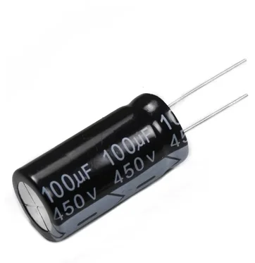 

10PCS Higt quality 450V100UF 18*35mm 100UF 450V Electrolytic capacitor