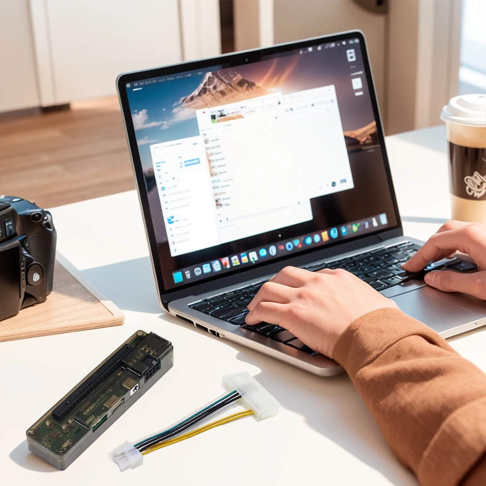 قاعدة توصيل معالجة الرسومات EXP GDC OCuLink مع مفتاح M.2 M إلى محطة إرساء الكمبيوتر المحمول الخارجية وقاعدة بطاقة الرسومات المنفصلة الخارجية #5